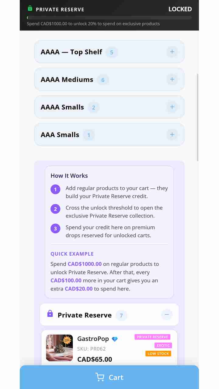 Wholesale demo screenshot 2