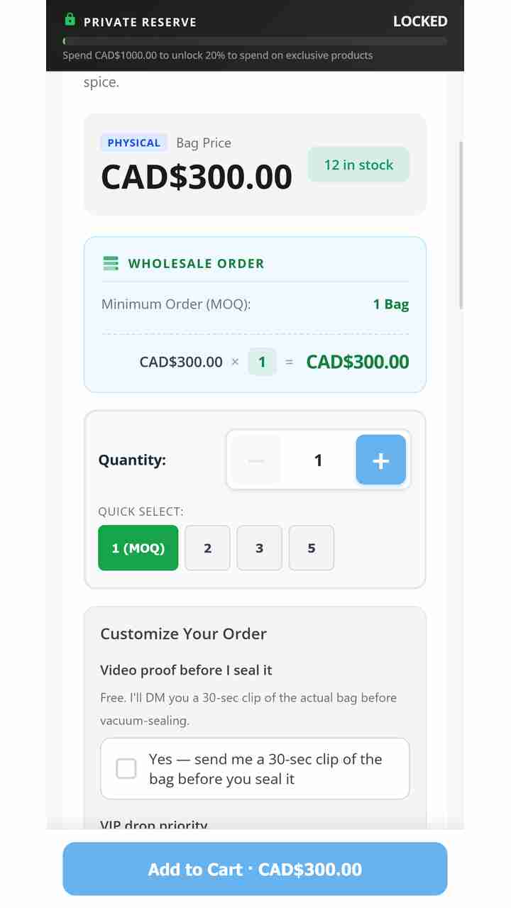 Wholesale demo screenshot 4